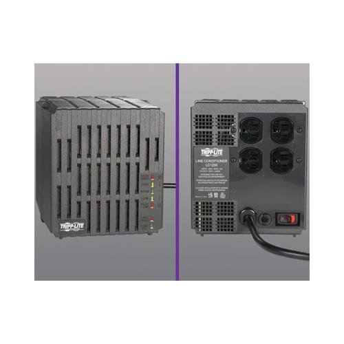TRIPP LITE LC1200 4-Outlet Power Conditioner - 1200W Surge Protector with Line Filtering - Perfect for Home Office, Electronics & AV Equipment Protection