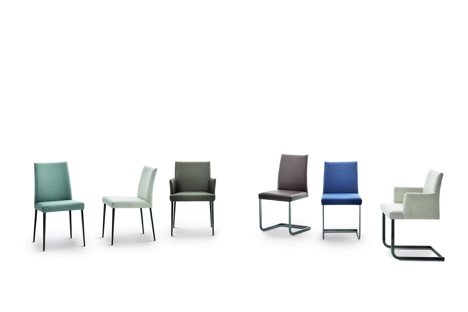 Bontempi Hisa Chair - Modern Ergonomic Office Chair with Adjustable Height for Home & Workspace - Comfortable Desk Chair for Long Hours Sitting