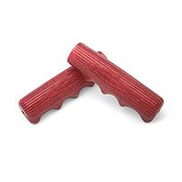 Red Sparkle Finger Groove Grips - Non-Slip Ergonomic Handle Grips for Tools, Sports Equipment & DIY Projects - Perfect for Golf Clubs, Tennis Rackets, Hammers and More