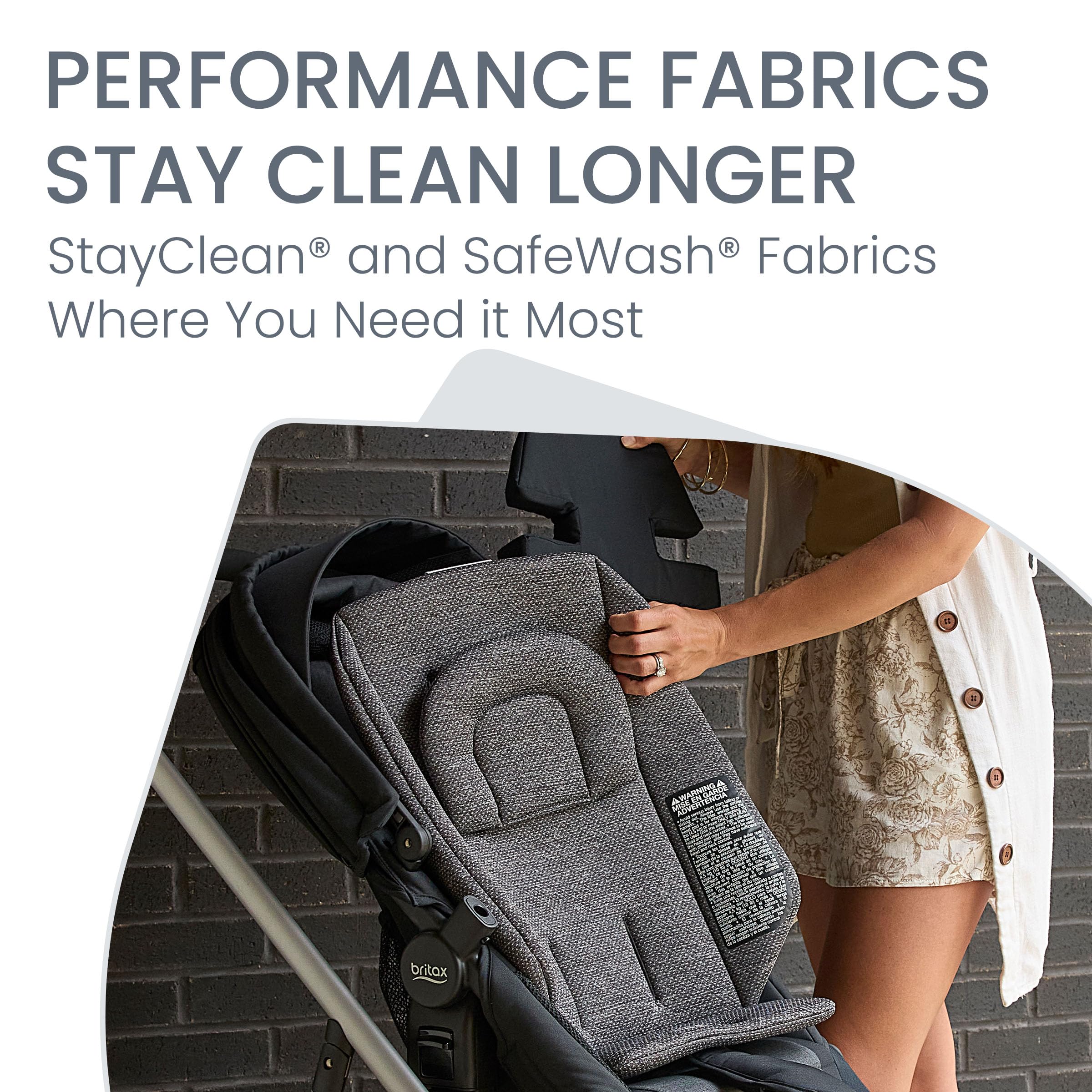 **Britax Grove™ Modular Stroller – Lightweight Travel Stroller with CozyFit™ Insert & Bumper Bar | 6 Riding Modes | SafeWash Fabric | Pindot Onyx Design | Perfect for City Walks, Travel & Everyday Use**