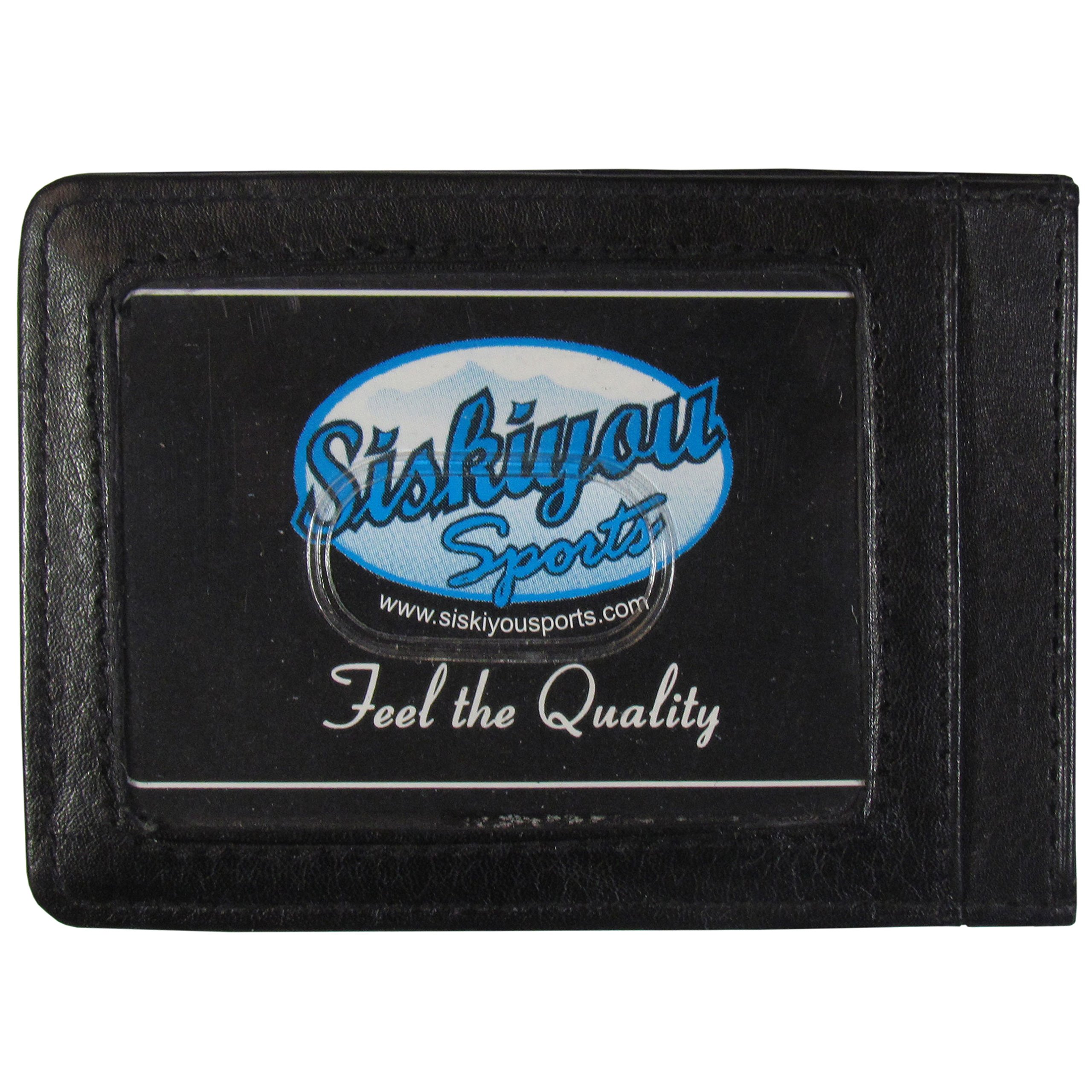 Premium Siskiyou Leather Wallet - Slim RFID Blocking Cash & Card Holder with Money Clip for Men | Perfect for Everyday Use, Travel & Business