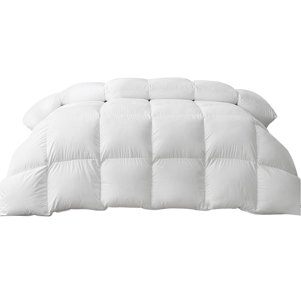 Luxury Super King Size Goose Down Duvet - Ultra Soft & Hypoallergenic Bedding for All Seasons - Perfect for Master Bedrooms & Guest Rooms