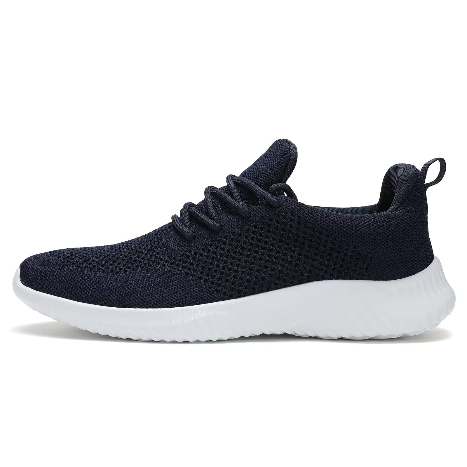 Men's Slip-On Running Shoes - Breathable Mesh Walking Sneakers with Soft Sole | Lightweight & Comfortable Loafers for Tennis, Work & Training | Perfect for Gym, Casual Wear & Daily Activities