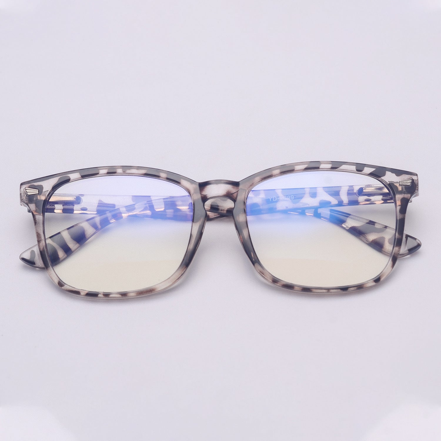 2024 Trendy Square Unisex Leopard Print Eyeglasses - Fashionable Reading & Computer Glasses for Men & Women