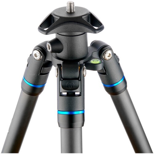 3 Legged Thing Punks Billy 2.0 Carbon Fiber Tripod with AirHed Neo 2.0 Ball Head (Blue) - Professional Camera Tripod for Photography, Videography & Travel - Lightweight & Durable Tripod for DSLR, Mirrorless & Video Cameras