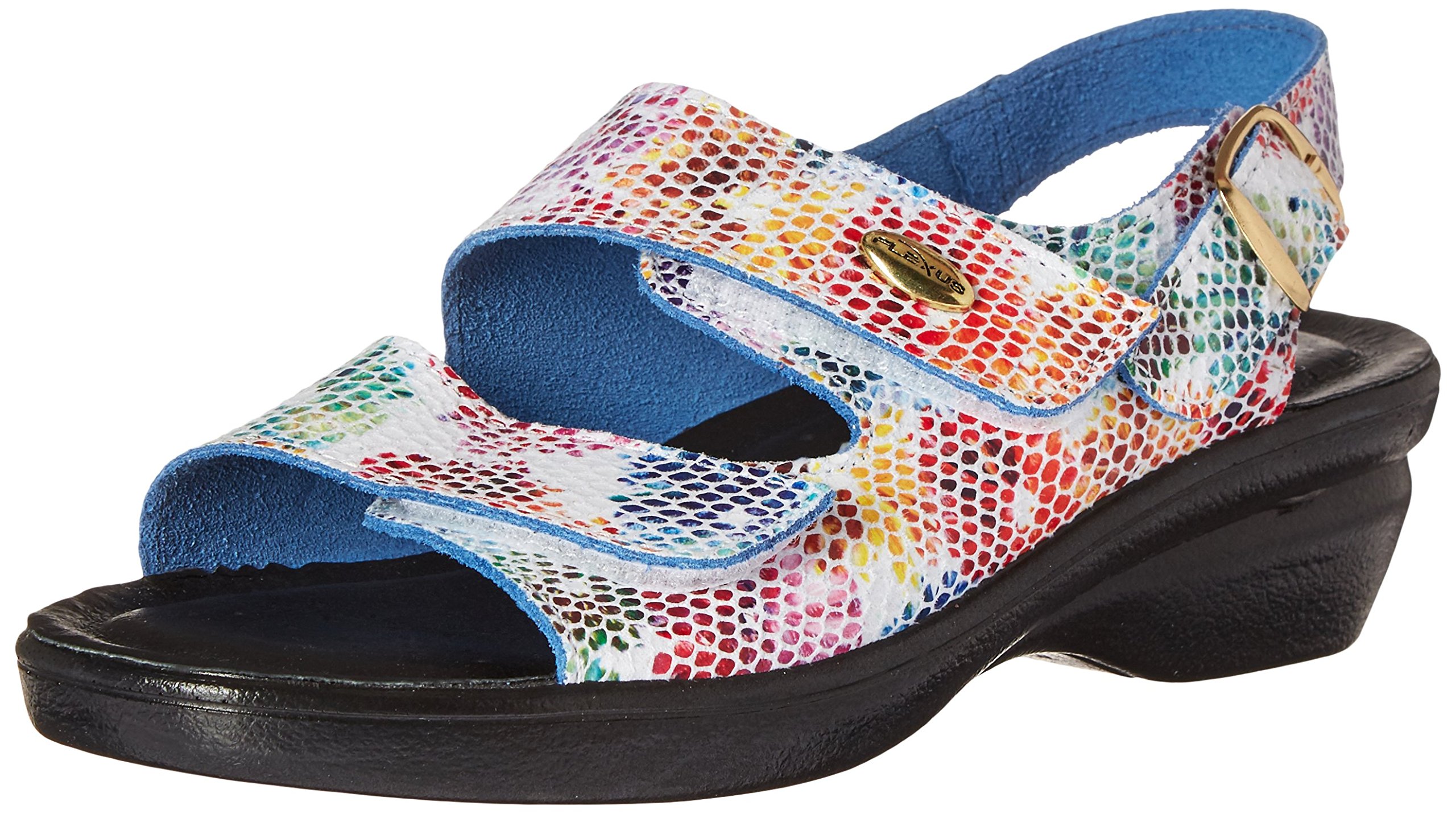 Spring Step Women's Delice Slide Sandal - Comfortable Summer Casual Sandals for Women, Breathable Slip-On Slides with Cushioned Footbed - Perfect for Beach, Pool, and Outdoor Wear