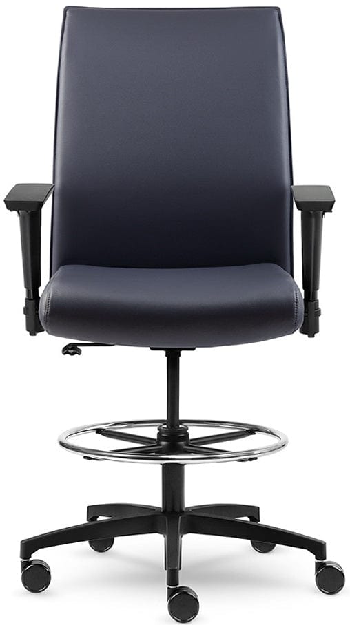 Allseating ZIP Drafting Stool [92019] - Adjustable Height Ergonomic Office Chair for Architects & Designers - Perfect for Home Office, Studio & Workspace