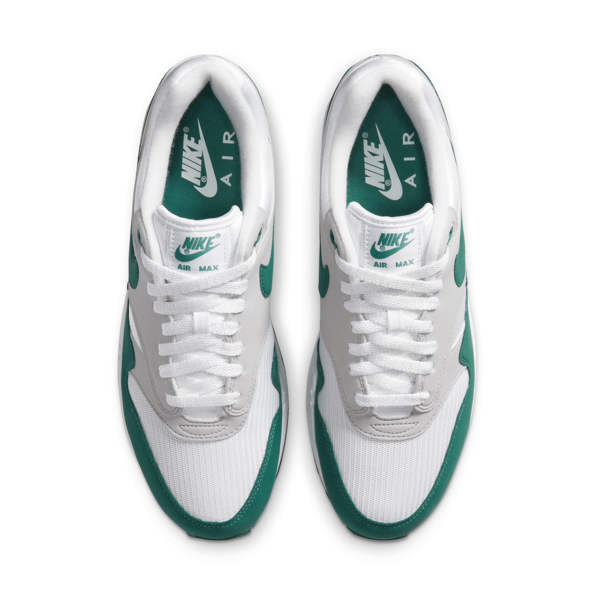 Nike Air Max 1 Evergreen Aura Running Shoes for Men - Lightweight Cushioned Sneakers for Jogging, Gym & Casual Wear