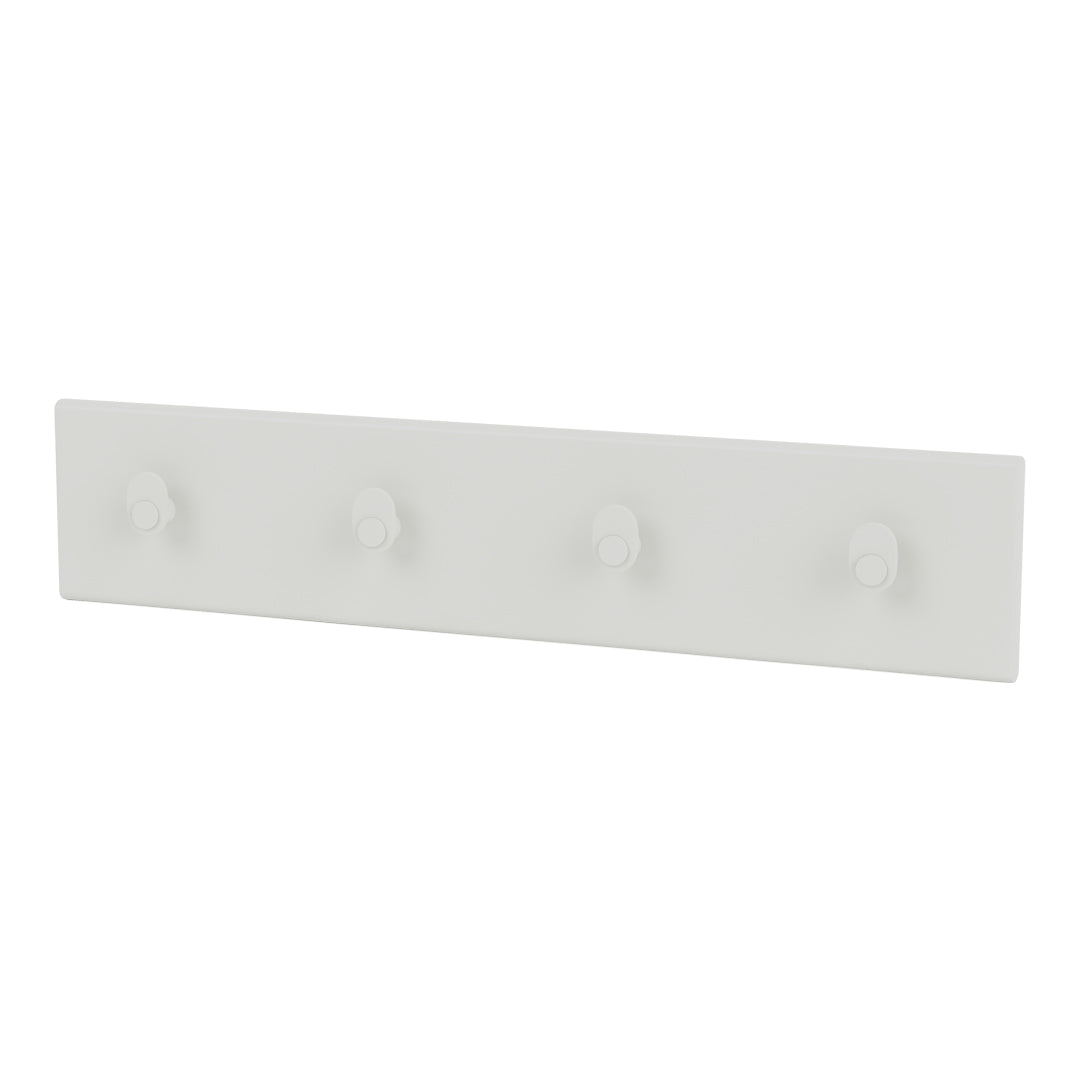 Wall Mounted Coat Rack with 4 Hooks - Space Saving Entryway Organizer for Hats, Scarves, Bags & Jackets - Perfect for Hallway, Bedroom or Closet Storage