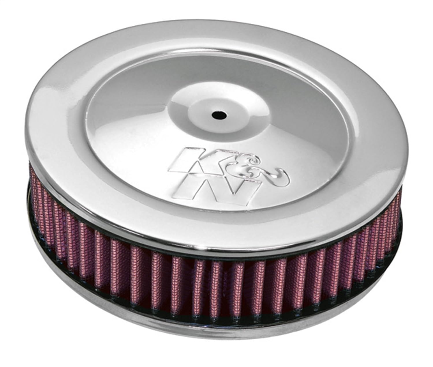 K&N 60-1010 High Performance Round Air Filter Assembly - Reusable & Washable for Cars, Trucks & SUVs - Improves Engine Airflow & Horsepower - Ideal for Off-Roading, Racing & Daily Driving