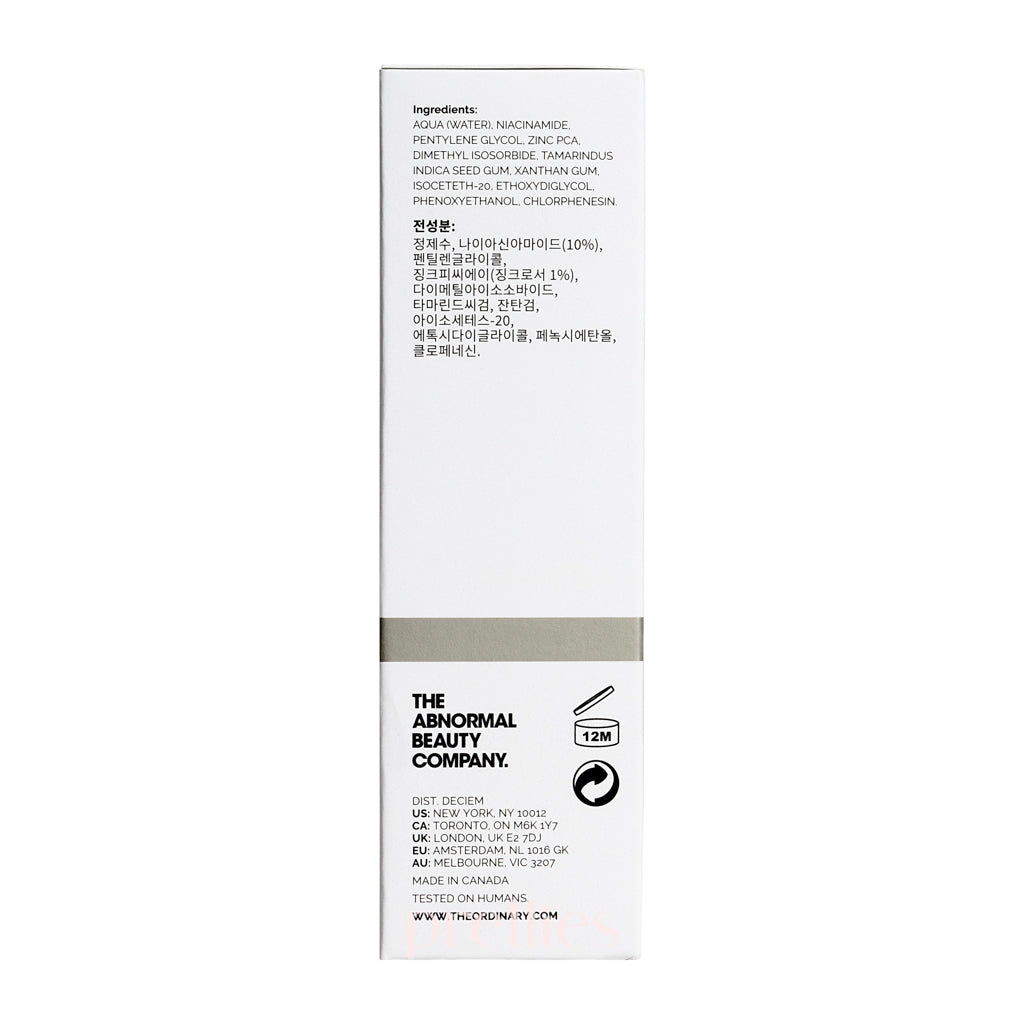The Ordinary Niacinamide 10% + Zinc 1% Serum 30ml (2-Pack) - Oil Control & Pore Minimizing Treatment for Clear Skin - Perfect for Daily Skincare Routine & Acne-Prone Skin