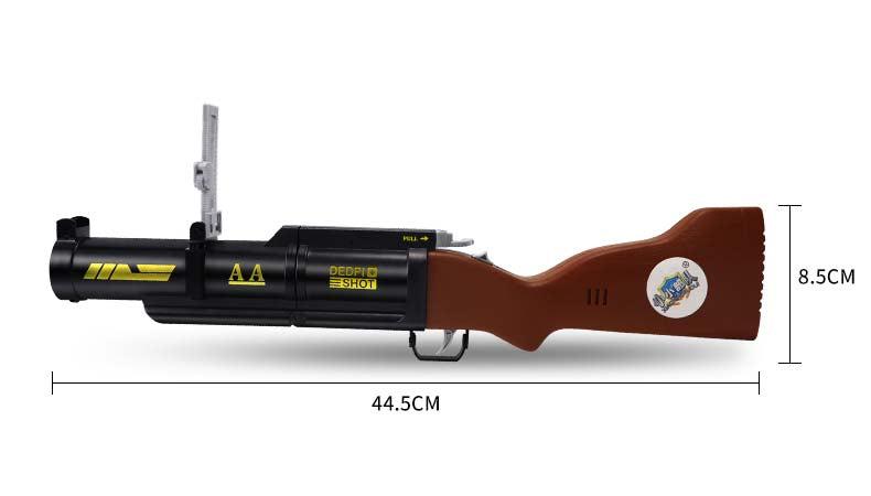 M79 Soft Bullet Grenade Launcher Toy Blaster - Foam Dart Blaster Gun for Outdoor Play, Nerf Battles & Backyard Games - Safe Foam Ammo for Kids & Adults