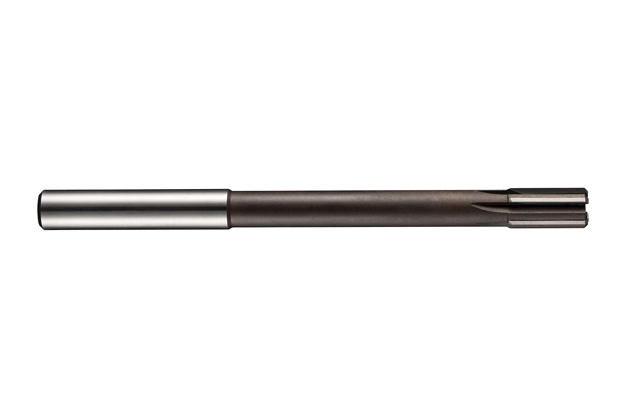 B44112.0 Solid Carbide Machine Reamer - 12mm Straight Shank with Bright Coating | 19mm Flute Length & 151mm Full Length | Perfect for Precision Metalworking, CNC Machining & Industrial Applications