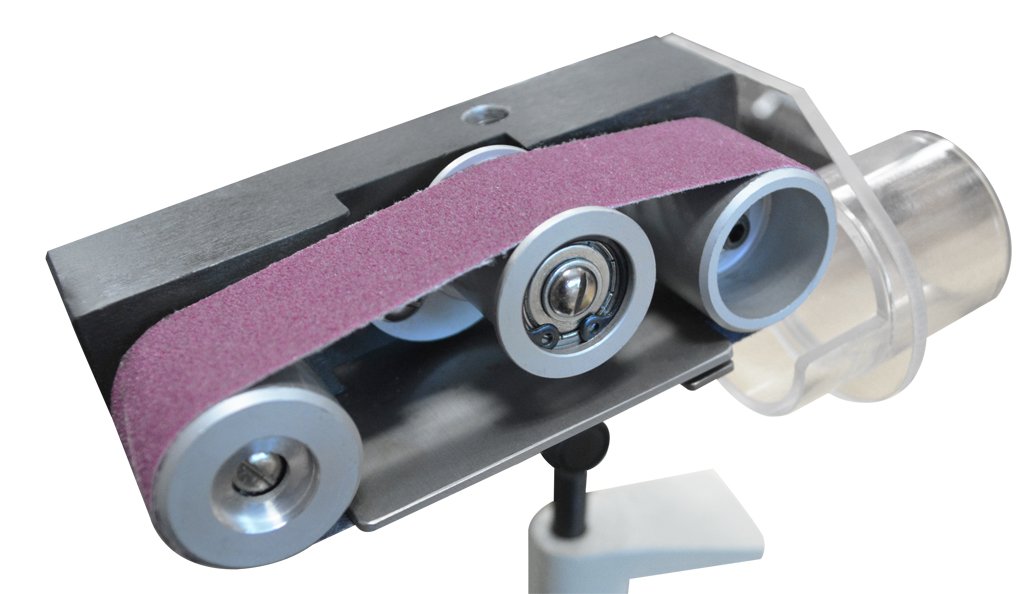 Professional Bench Belt Sander for Jewelry Making, Sprue Grinding, Smoothing & Finishing - Perfect for Model Making, Woodworking & Metal Polishing | DIY Craft & Workshop Tool