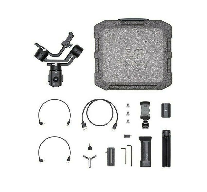 Ronin SC - 3-Axis Handheld Gimbal Stabilizer for DSLR & Mirrorless Cameras | Professional Video Stabilization for Vloggers, Filmmakers & Content Creators | Perfect for Travel, YouTube & Social Media Videos