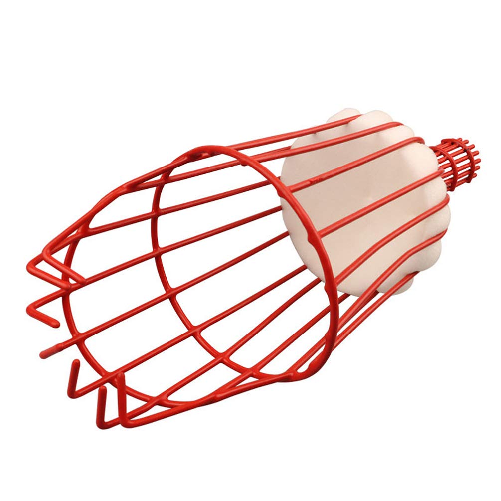 Fruit Picker Basket - Twist-On Fruit Catcher Harvester Tool for Avocados, Apples & Oranges | Labor Saving Gardening & Farm Device for Greenhouses, Orchards & Home Gardens | Perfect for Harvesting, Farm Work & DIY Gardening