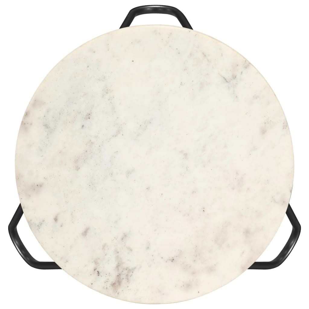 SKM White Marble Coffee Table - 15.7
