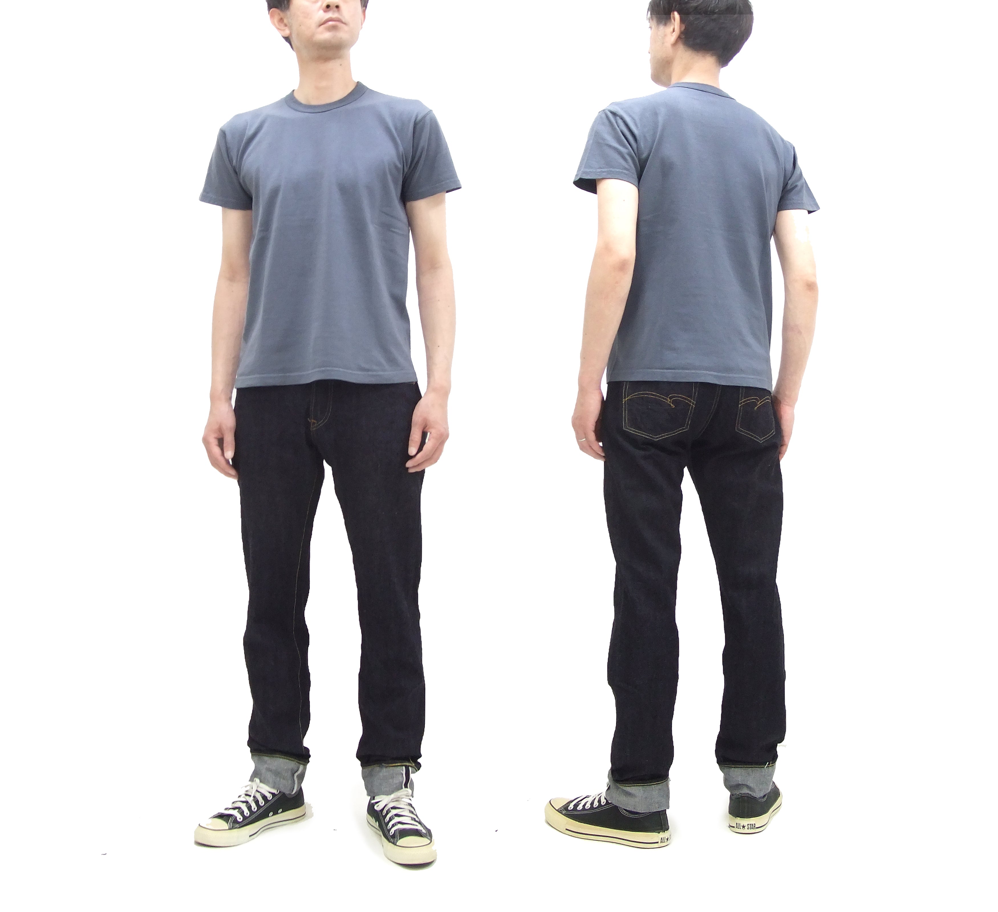 Studio D'artisan Men's Relaxed Tapered Fit Jeans - 12oz Japanese Denim Lightweight Comfortable SD 508 One Wash for Casual Wear & Everyday Outfits
