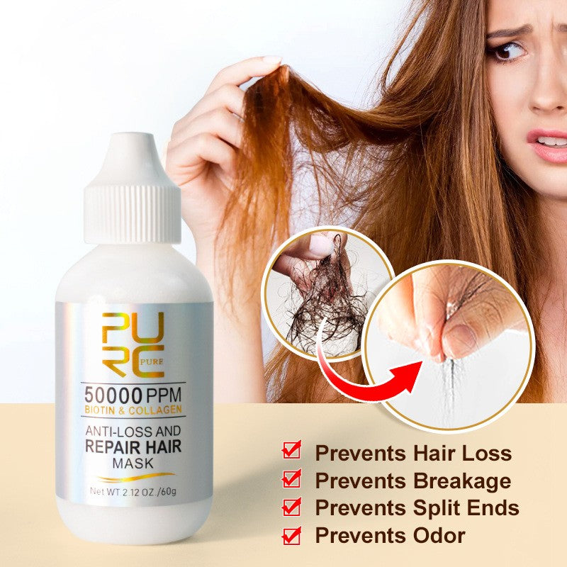 Nourishing & Soft Hair Mask for Deep Conditioning - Hot Oil Treatment for Fluffy & Healthy Hair - Perfect for Damaged, Dry, or Color-Treated Hair at Home Salon Care