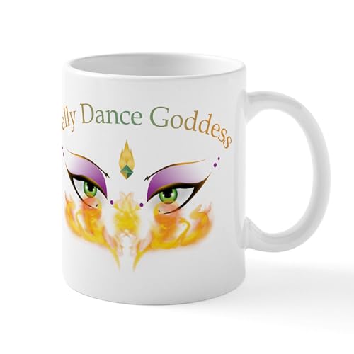 White - Belly Dance Shimmy Chic Mug