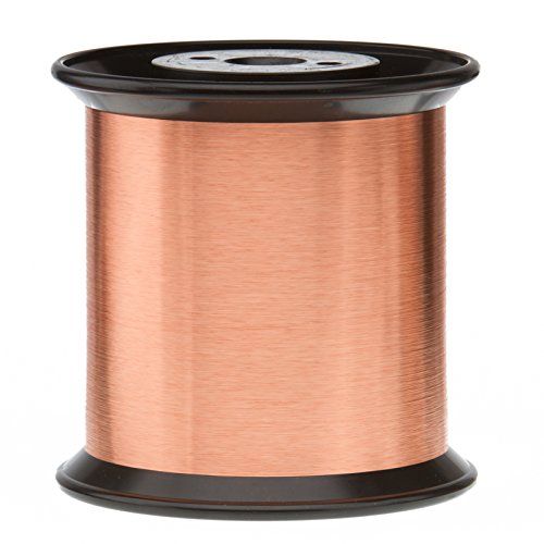 High-Quality 43 AWG Enameled Copper Magnet Wire for DIY Electronics, Motors, and Transformers - Perfect for Winding Coils and Electrical Projects