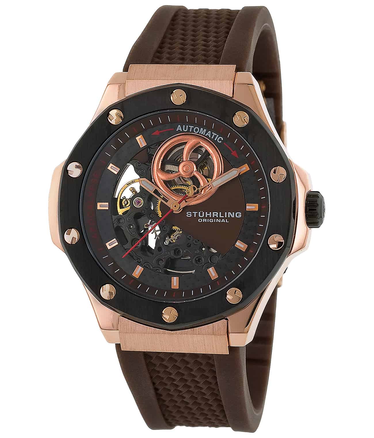 Apocalypse Skeleton 160A Automatic 42mm Classic Men's Watch - Stylish Mechanical Timepiece for Business, Casual & Formal Occasions