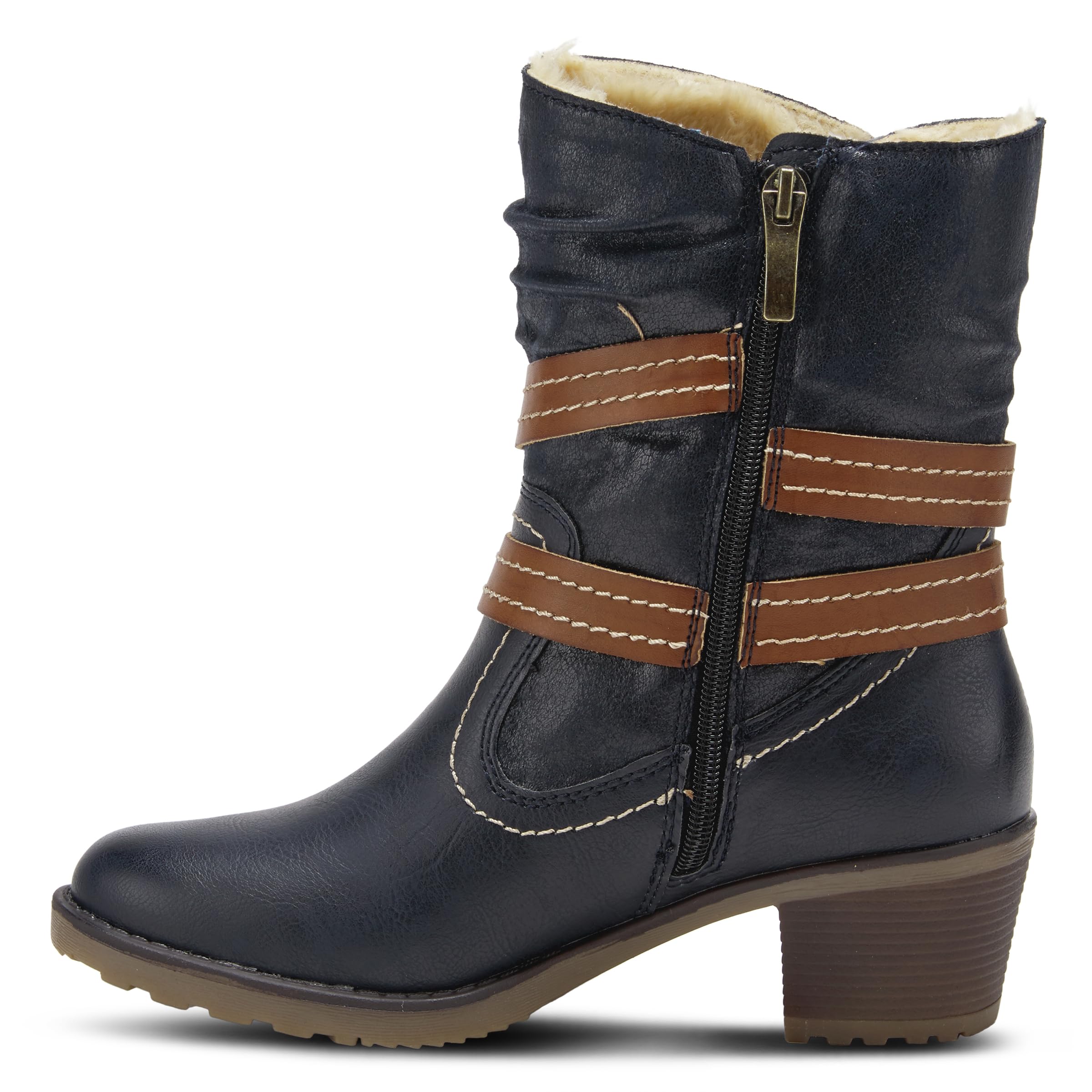Spring Step Women's Boisa Winter Boots - Waterproof Snow Boots with Fur Lining for Cold Weather - Perfect for Snowy Days, Hiking, and Outdoor Adventures