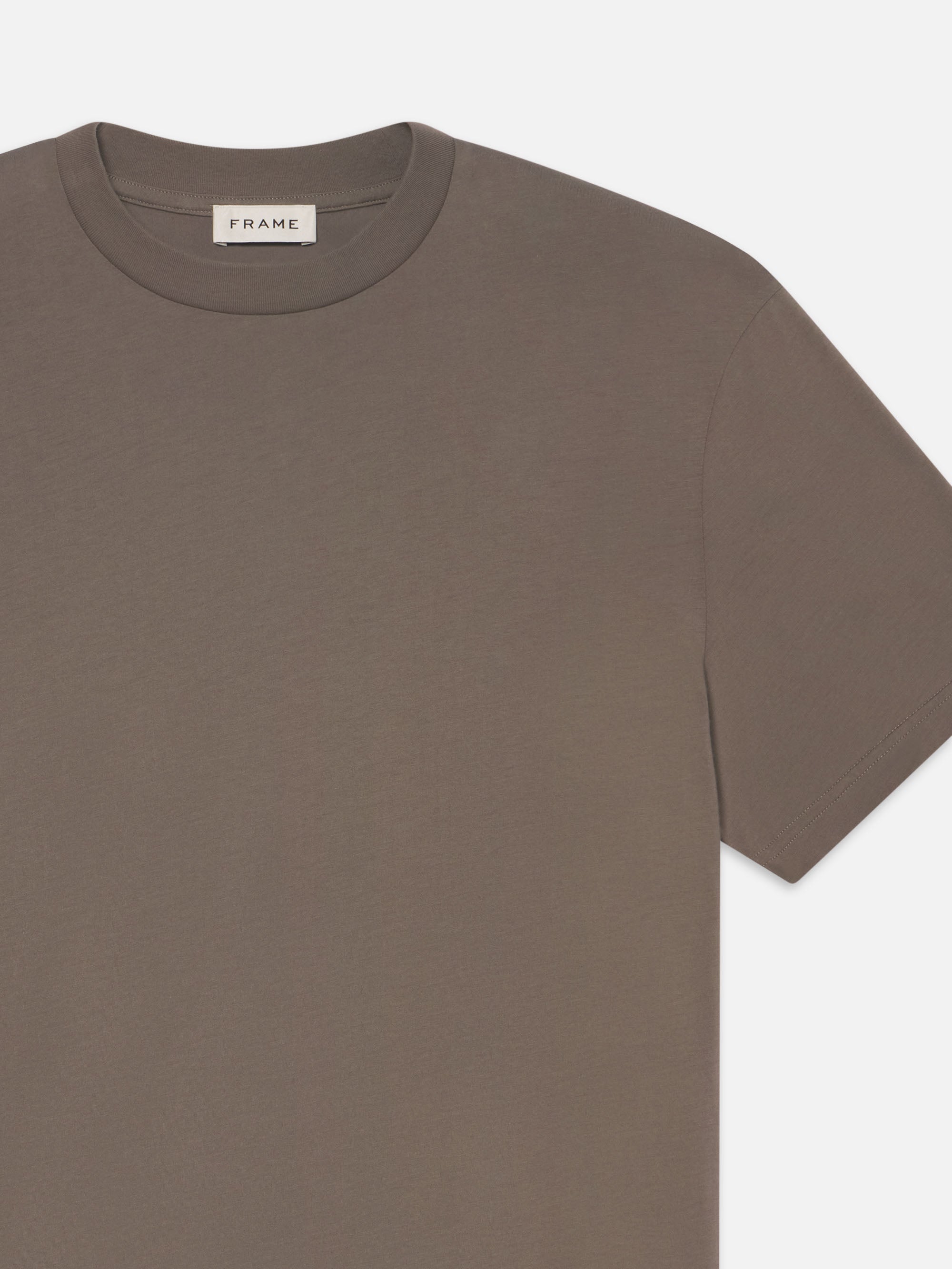 Light Cotton Tee in Smoky Mocha | Soft Breathable Short Sleeve T-Shirt for Women | Perfect for Casual Wear, Summer Outfits & Layering