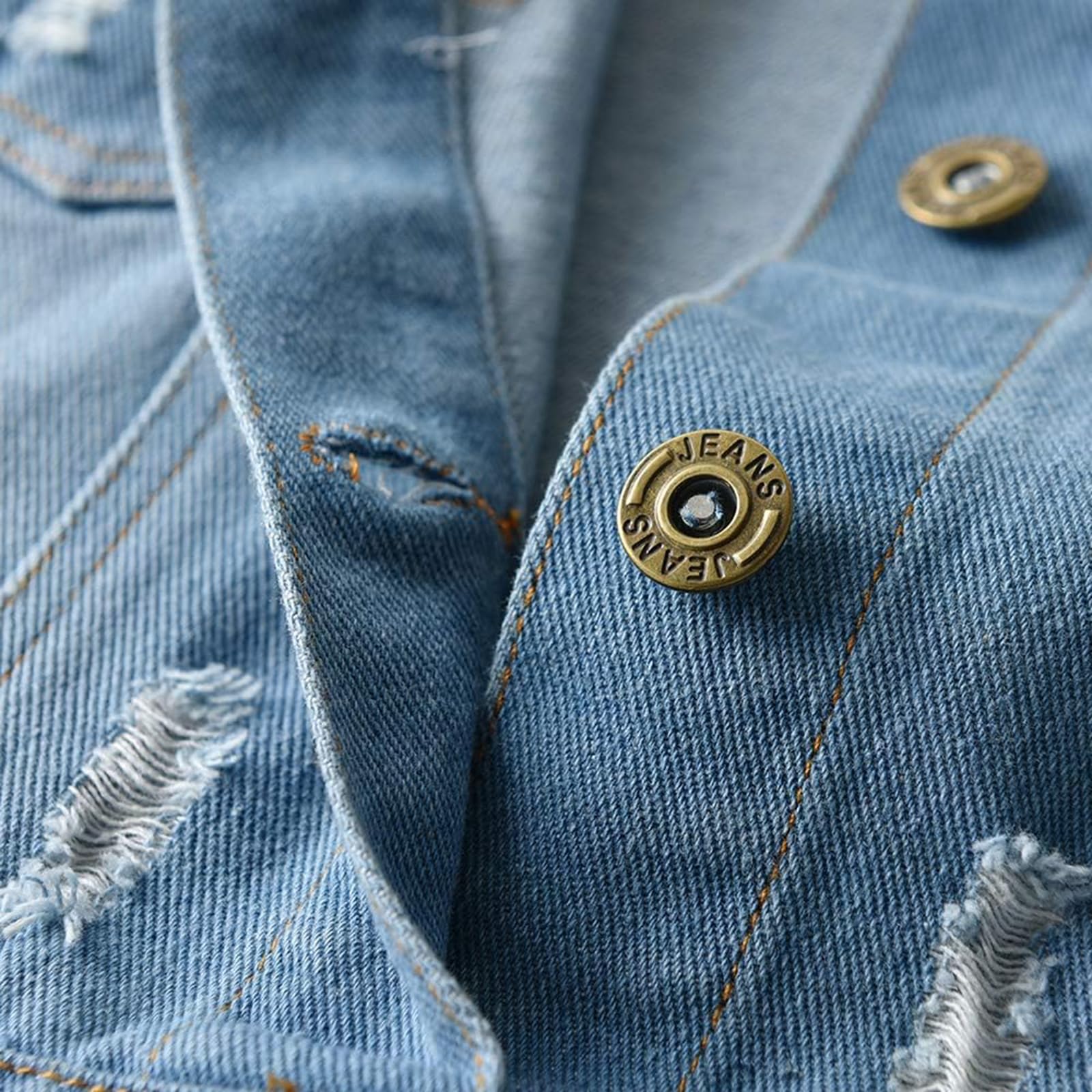 Baby Boys & Girls Denim Jacket - Toddler Button Down Jeans Jacket Top Coat for Kids | Casual Outerwear for Playdates, Preschool & Family Outings