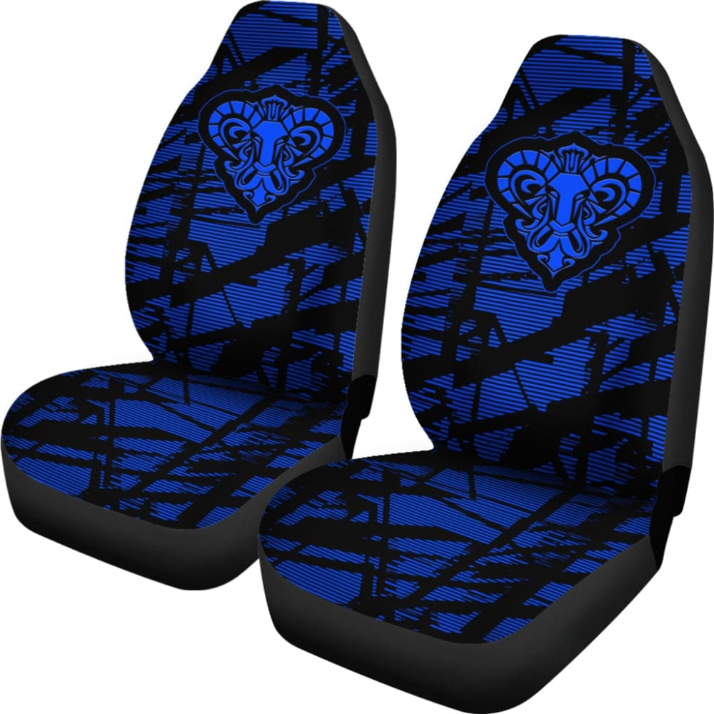 Premium Custom Fit Blue Dodge Ram Seat Covers - Durable Neoprene Protection for 2019-2023 Models | Perfect for Road Trips, Off-Roading & Daily Commutes