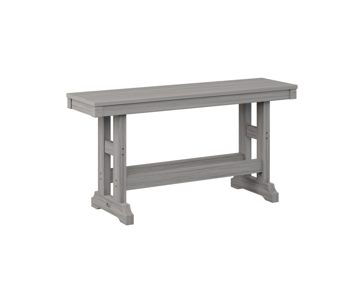 Berlin Gardens Garden Classic 44-Inch Counter Height Bench - Outdoor Dining & Bar Stool for Patio, Deck, or Backyard