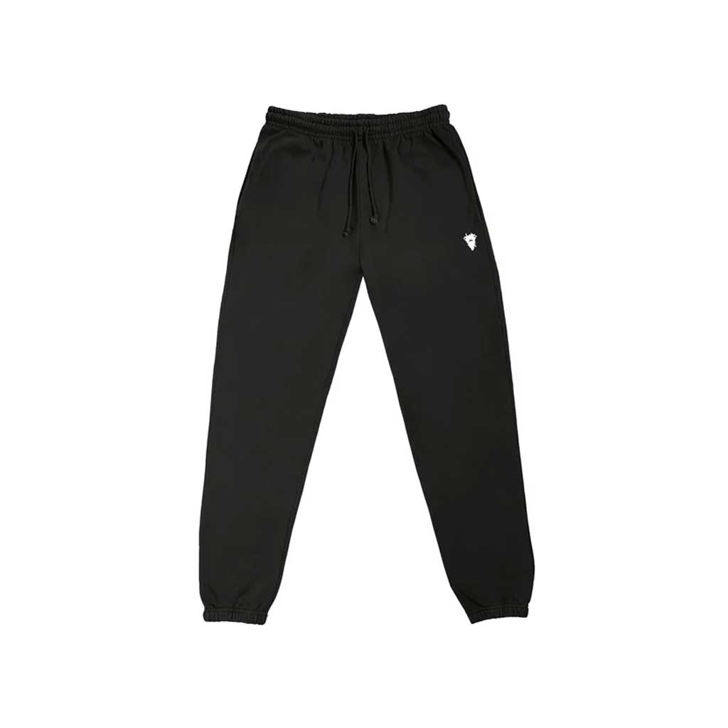Crooks and Castles Core Essentials Joggers for Men - Black Comfortable Casual Sweatpants for Gym, Lounge & Streetwear