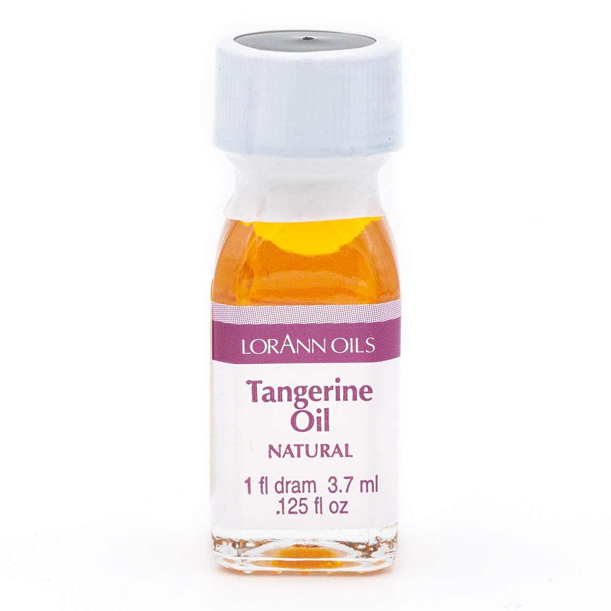 LorAnn Oils Super Strength Flavoring - Natural Tangerine Oil for Candy Making, Baking, Hard Candy & DIY Recipes - 4X Stronger Than Extracts - Pack of 2 (0.125 fl oz) - Perfect for Homemade Desserts, Beverages & Gourmet Cooking