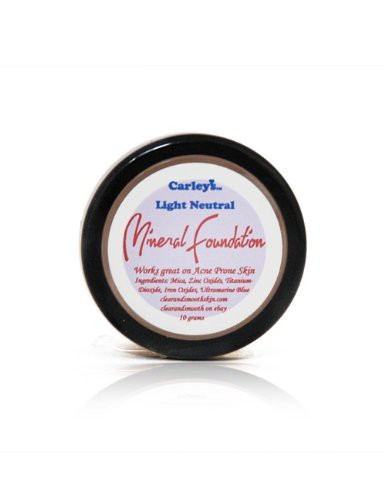 Carley's Mineral Foundation - Tan Rose | Natural Makeup for Flawless Coverage | Perfect for Daily Wear & Special Occasions