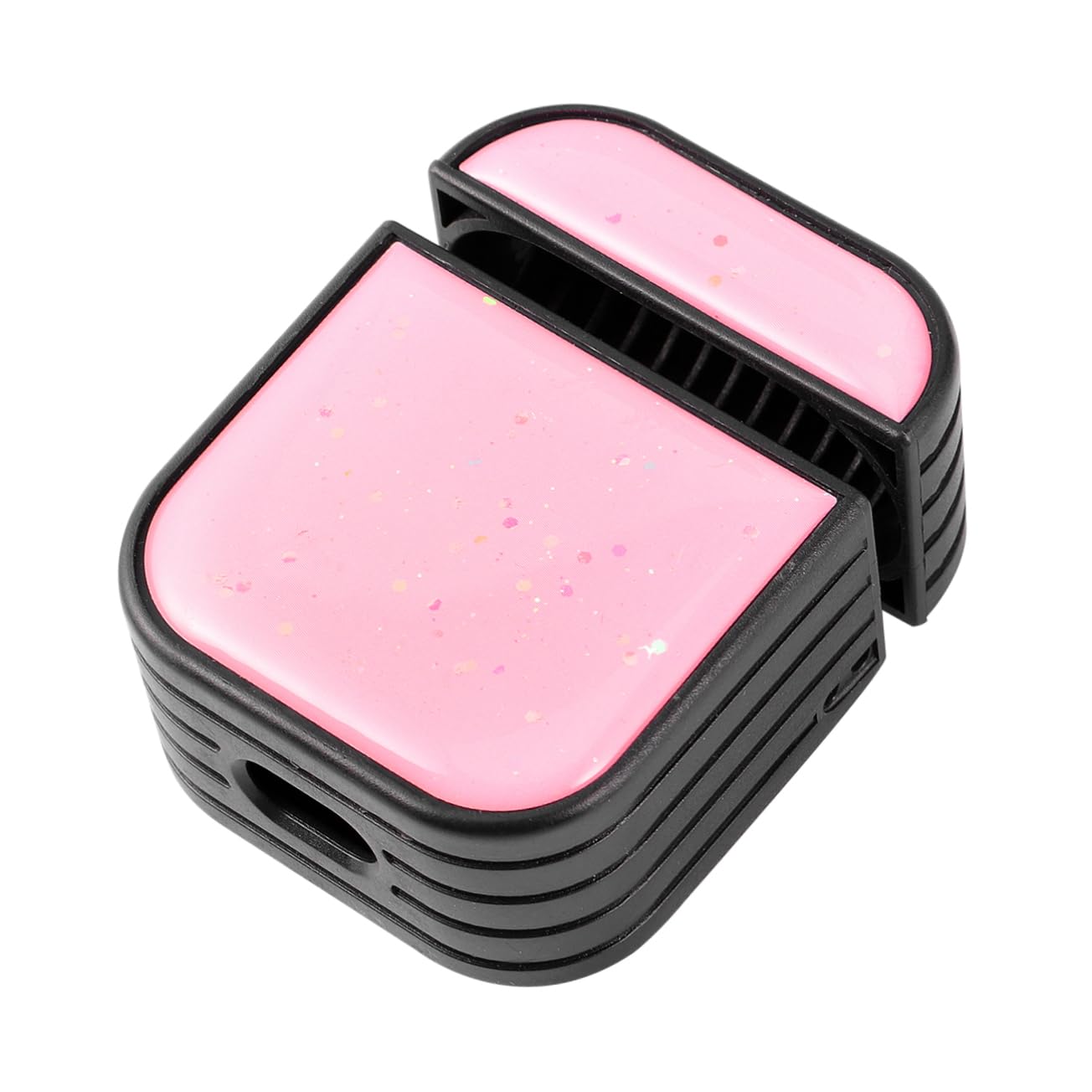 Angoily 2-Pack Glitter Headphone Case Cover - Protective Shell for Earphones, Earbuds - Perfect for Travel, Gym, and Daily Use