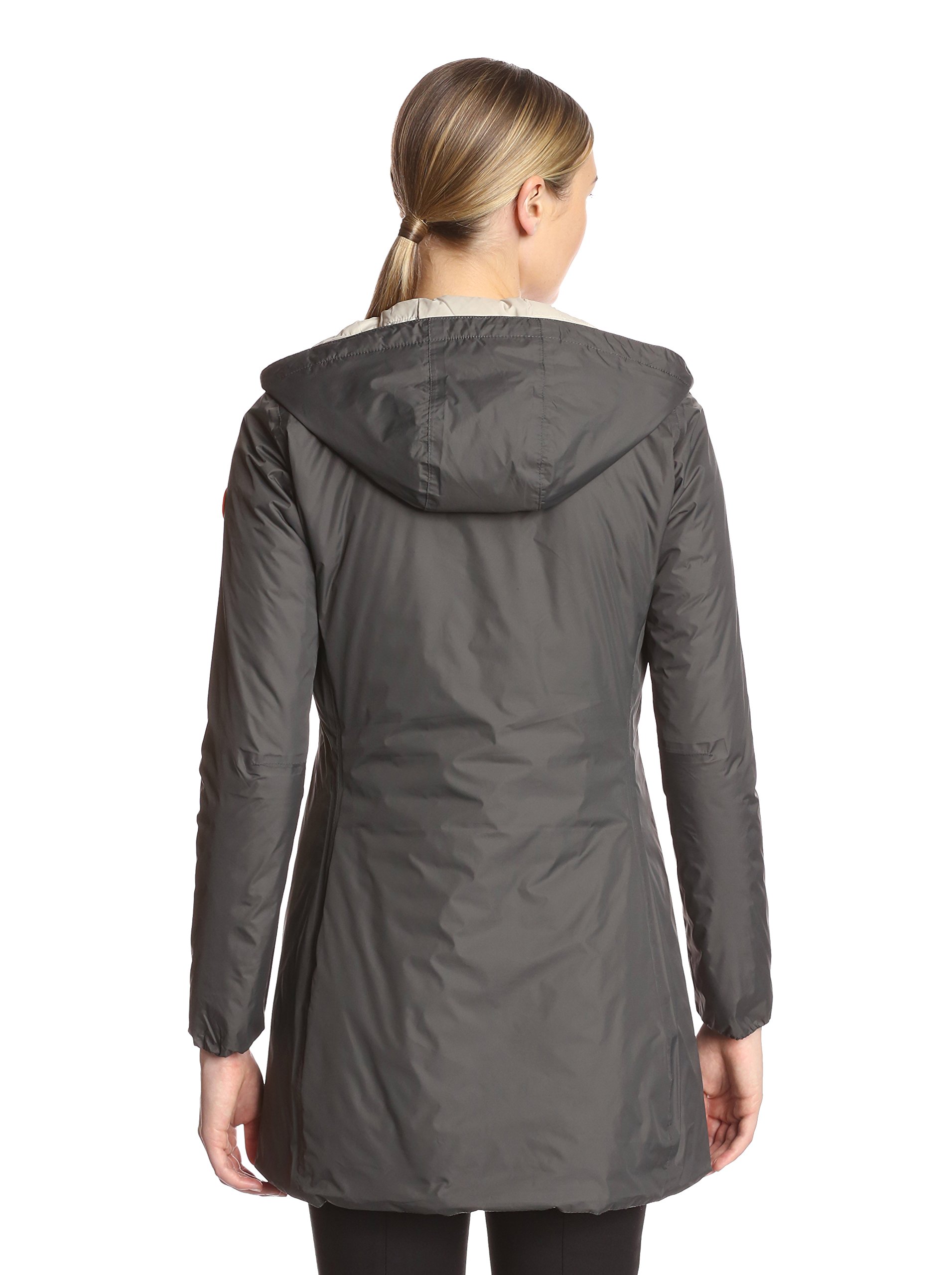 Save the Duck Women's Long Winter Coat - Waterproof & Windproof Down Alternative Jacket for Cold Weather - Perfect for Outdoor Activities, Commuting, and Travel