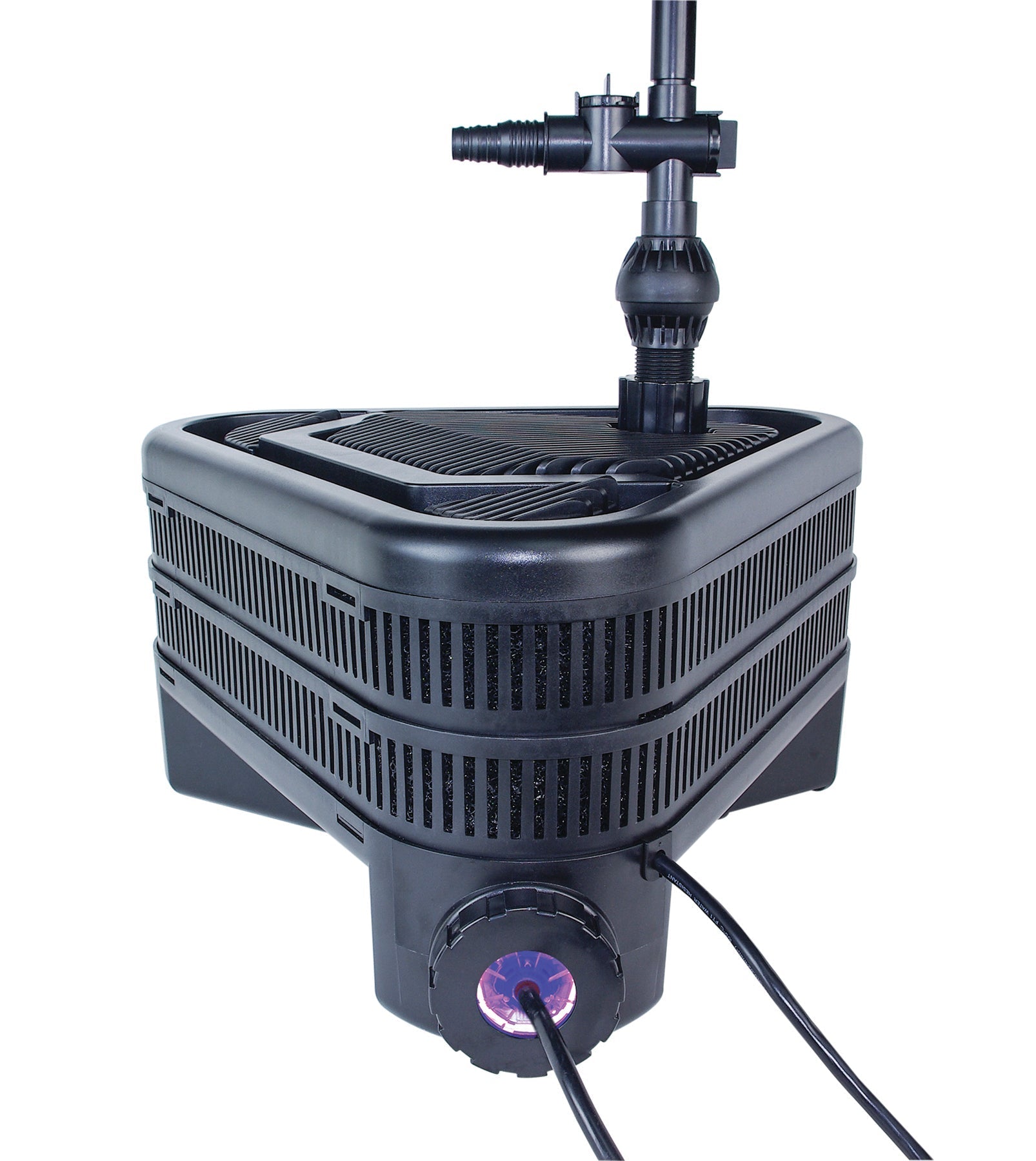 ALL IN ONE DOUBLE 3000GPH Water Pump - Ultra Quiet Submersible Pump for Ponds, Aquariums & Fountains (Up to 1500 Gallons) - Ideal for Outdoor Water Features, Hydroponics & Fish Tanks
