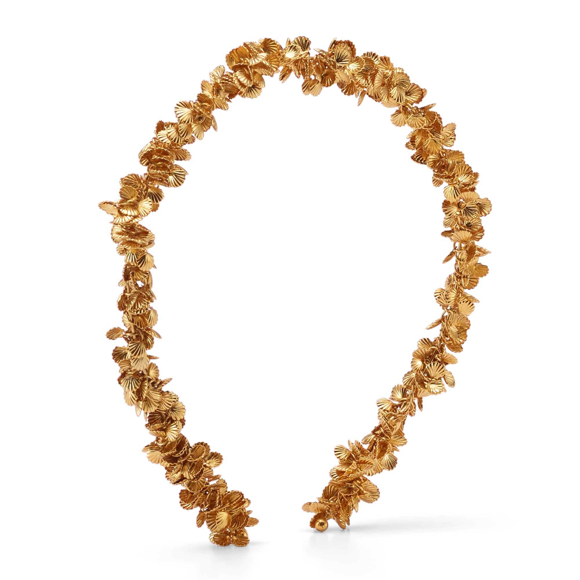 Marina Clustered Shell Headband - Stylish Beach Hair Accessory for Women | Perfect for Summer Vacations, Weddings & Boho Fashion