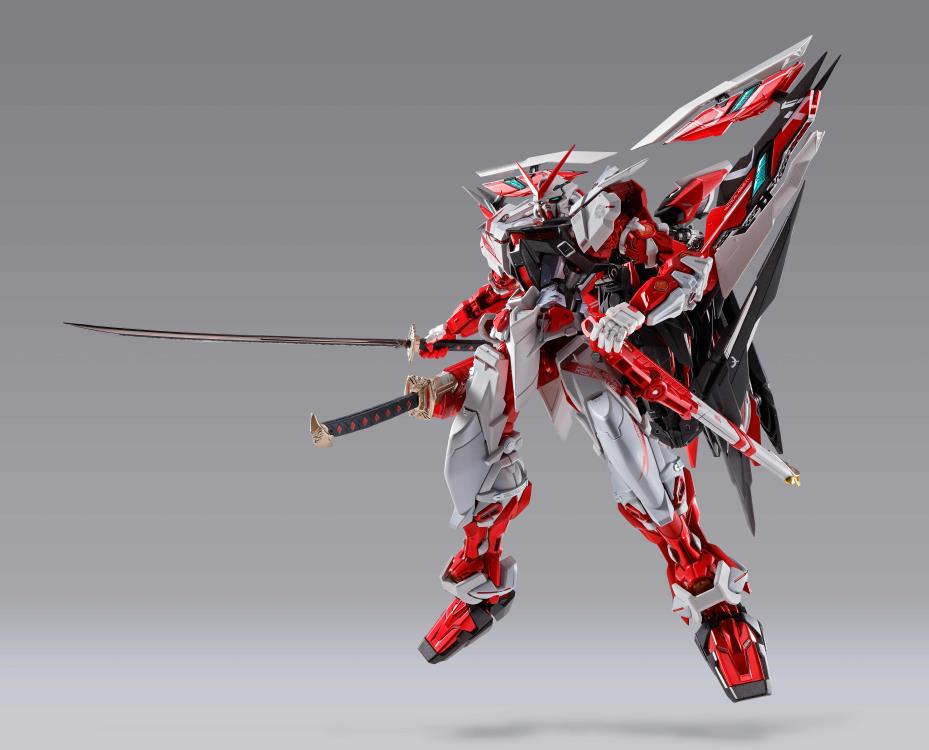 Bandai Metal Build Gundam Seed Vs Astray MBF-P02Kai Red Frame Kai Action Figure - Premium Collectible Model Kit for Anime Fans & Display | Perfect for Gundam Collections, Anime Decor, and Gift Giving