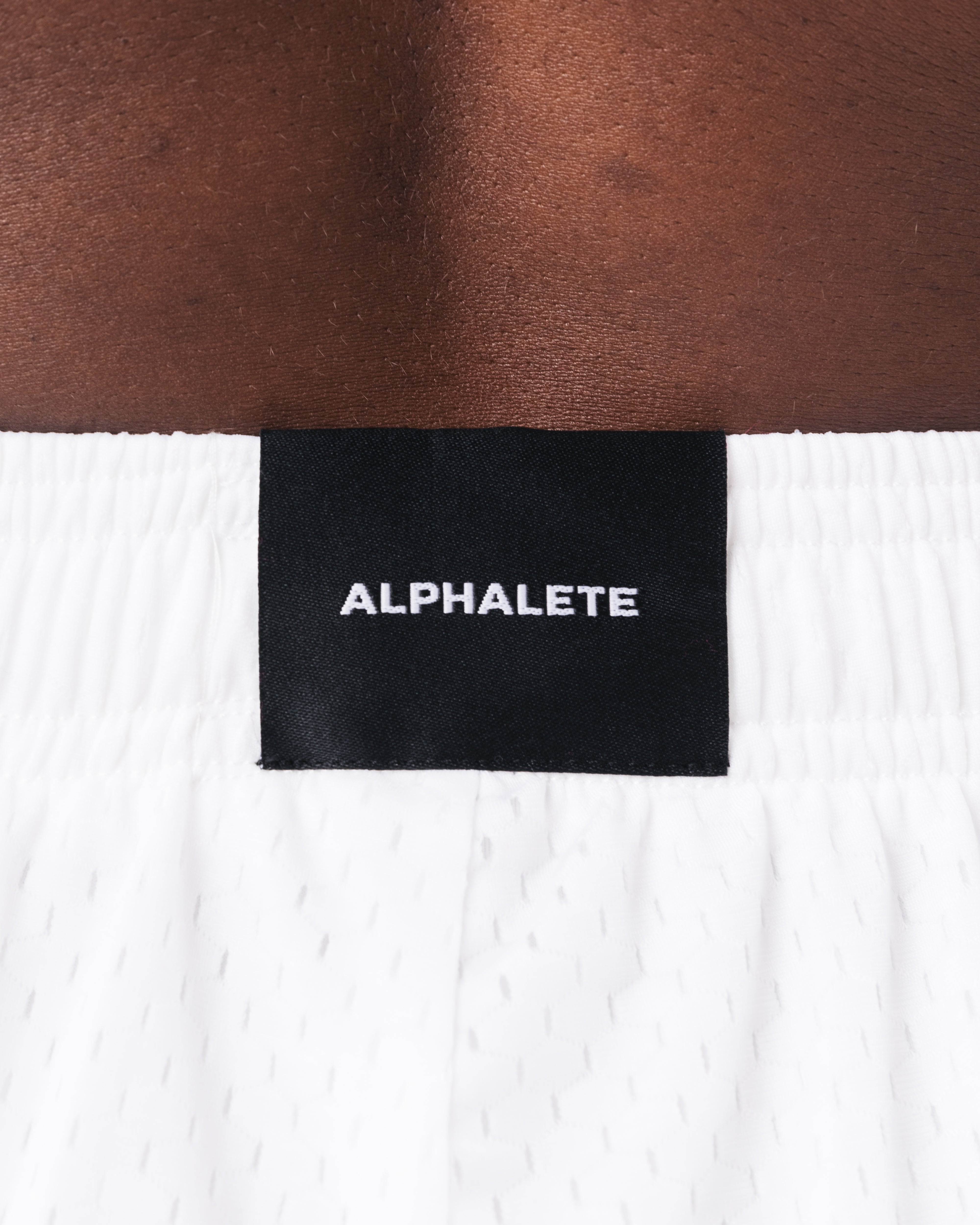 Breathable Essential Mesh Shorts for Men - Comfortable White Athletic Shorts for Running, Gym & Casual Wear