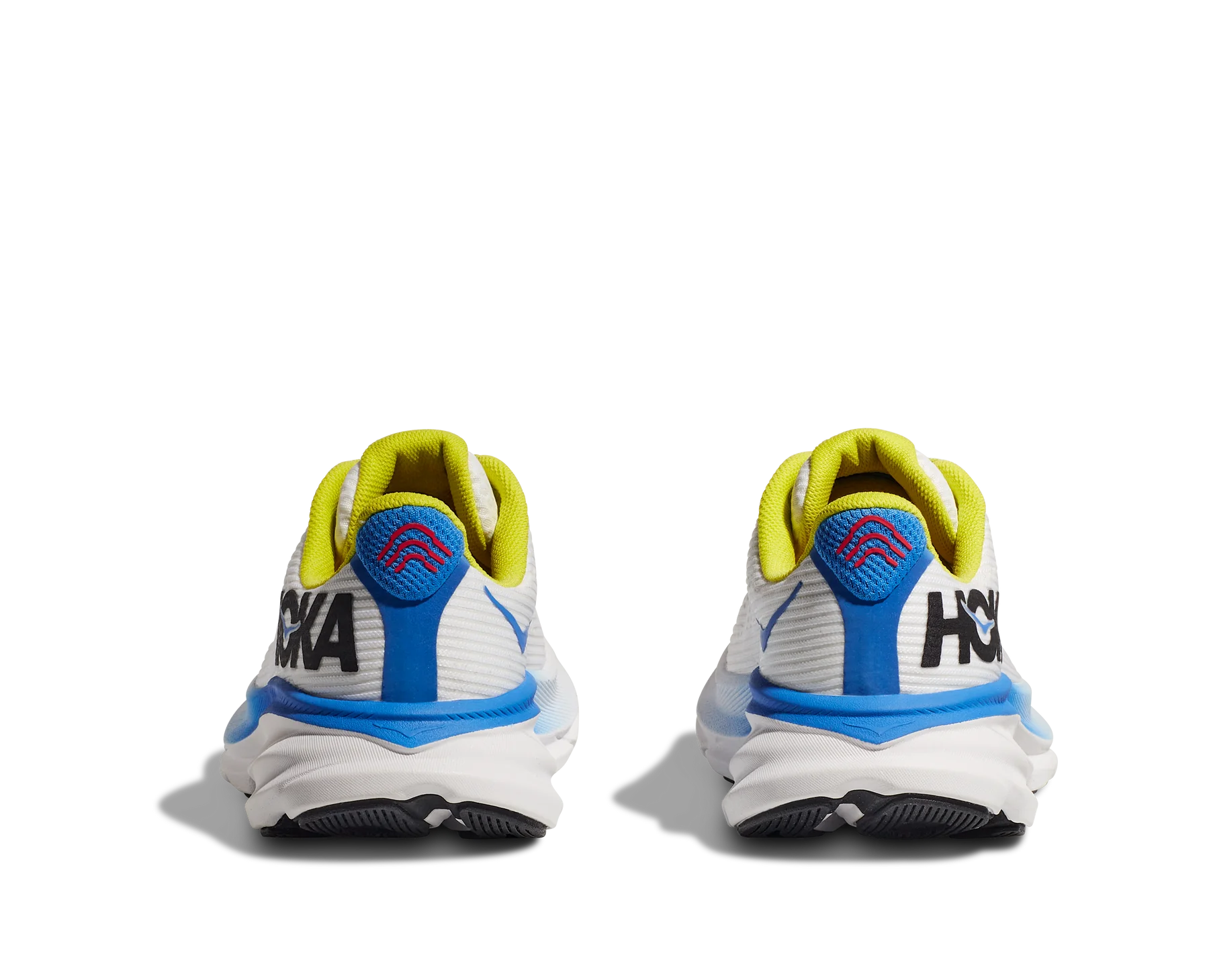 HOKA Men's Clifton 9 Running Shoes - Blanc De Blanc/Virtual Blue - Lightweight Cushioned Road Running Shoes for Men, Jogging, Gym Workouts & Daily Walking