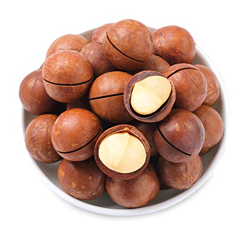 Premium Macadamia Nuts 280g/9.88oz - Delicious Hawaiian Snack for Office, Gift Baskets & Healthy Eating - Crunchy Keto-Friendly Nut Treats