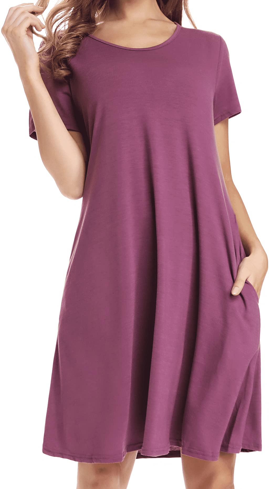 2023 Women's Summer Floral Sundress - Casual V-Neck Backless Swing Dress with Pockets | Beach Cover Up, Vacation Outfit, Boho Chic Dress for Outdoor Parties