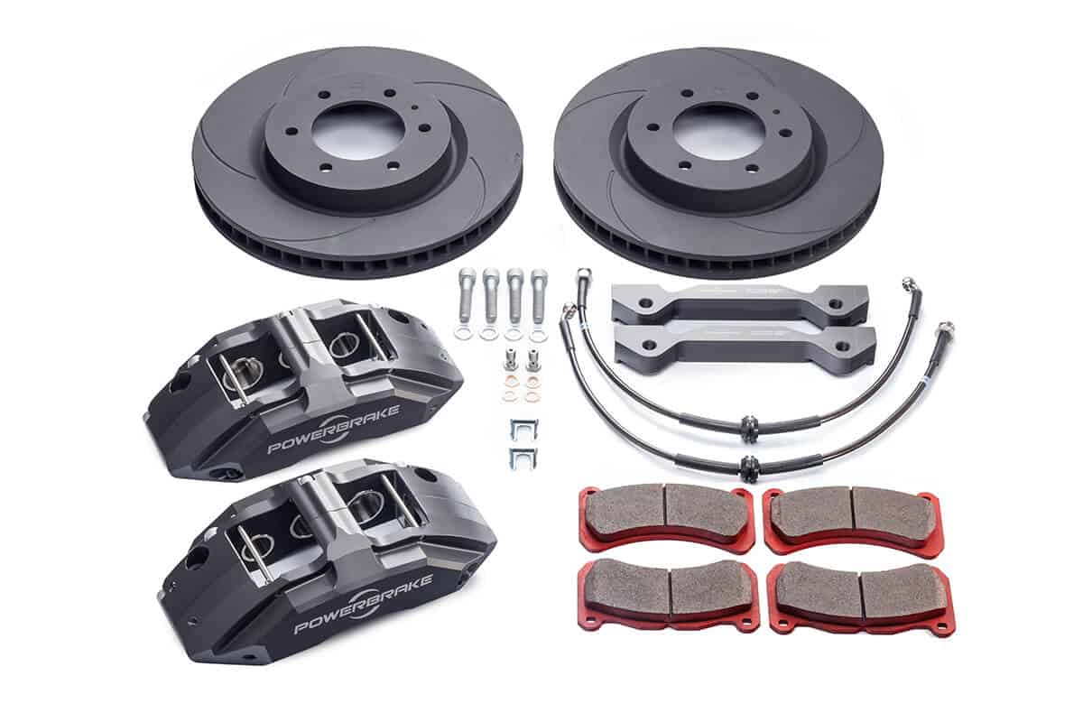 2003-2009 Toyota 4Runner / 2007-2014 FJ Cruiser / 2003-2009 Lexus GX470 X-Line Big Brake Kit - High Performance Braking System for Off-Road & Towing