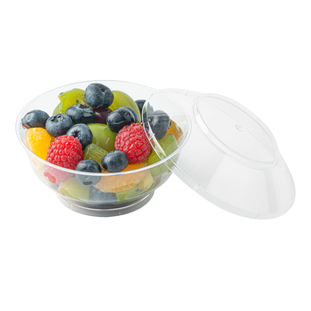 6 oz Clear Plastic Deli Containers with Lids - 10 Pack (4
