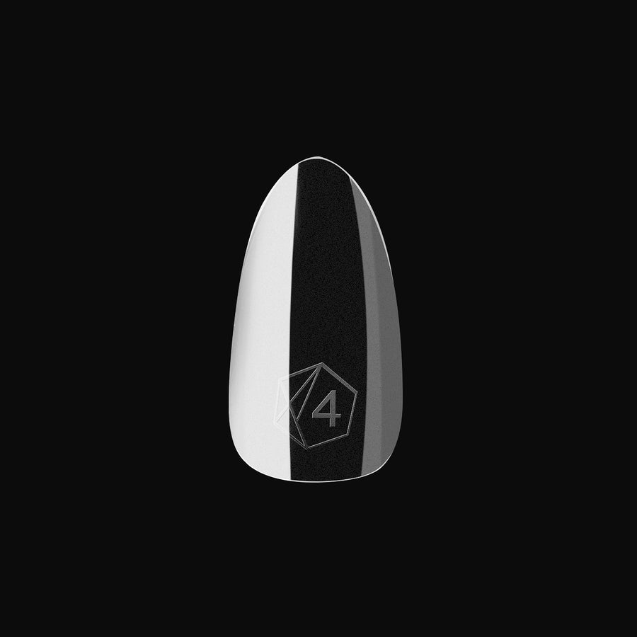 Apres Gel X Tips 2.0 - Natural Almond Short Fake Nails (600 Pcs) - DIY Manicure Kit for Home & Salon Use
