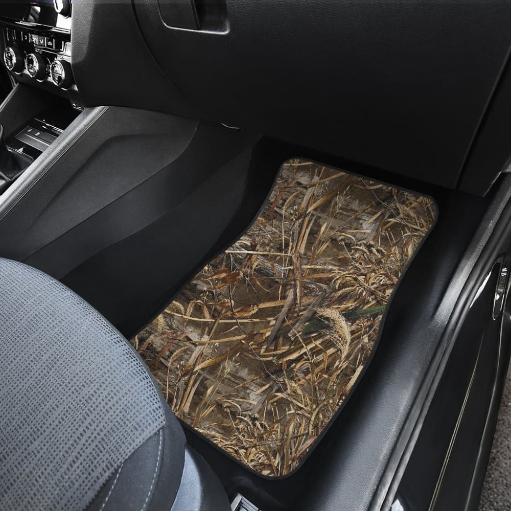 Premium Hunting Camouflage Car Floor Mats - Waterproof & Durable All-Weather Protection for Trucks, SUVs, Jeeps - Perfect for Outdoor Adventures & Hunting Trips