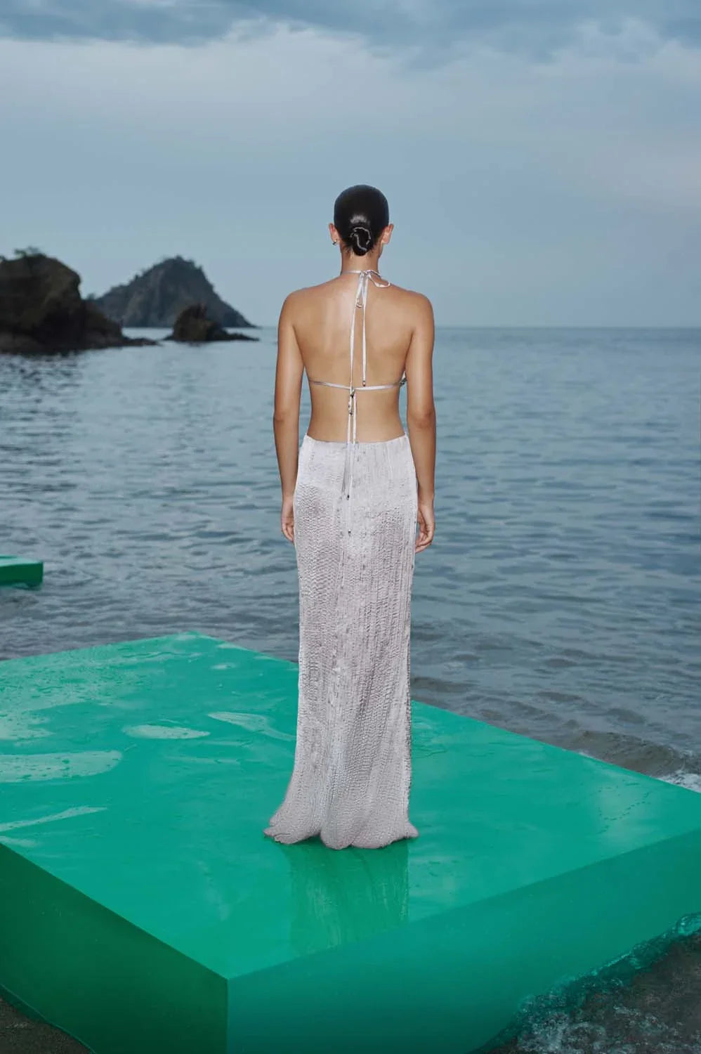 Lexi Maxi Dress Titanium - Elegant Long Summer Dress for Women | Perfect for Beach, Vacation & Casual Outings