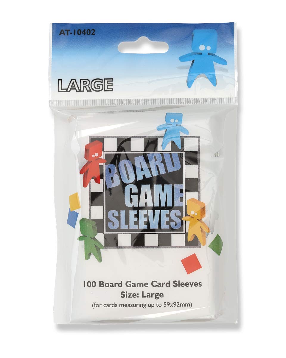 5 Packs Arcane Tinmen Board Game Sleeves - 100 ct Large Size Card Protectors for MTG, Yu-Gi-Oh, Pokemon TCG - Perfect for Game Nights & Card Collection Protection