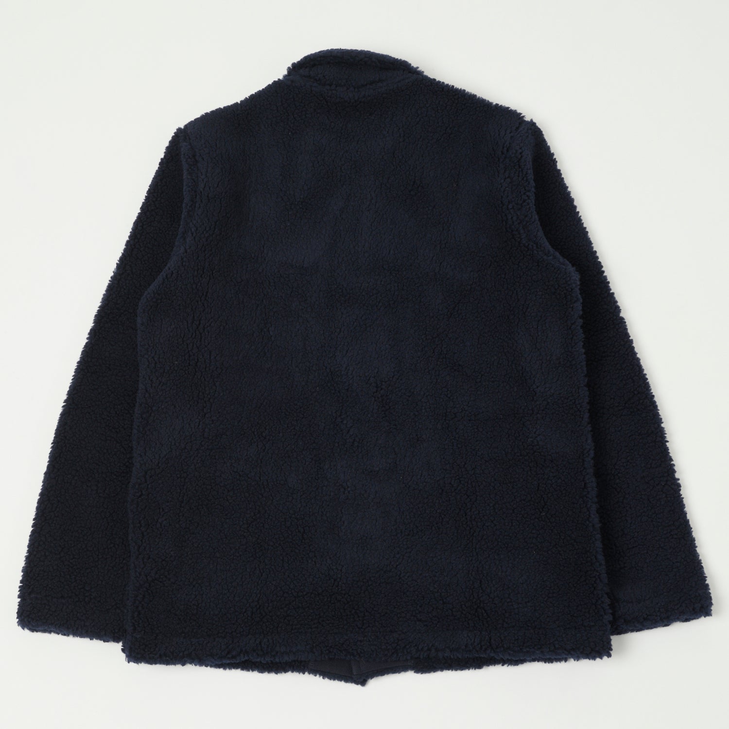 Hartford 'Utility' Fleece Jacket for Men & Women - Warm Navy Blue Winter Coat for Outdoor Activities, Hiking & Casual Wear